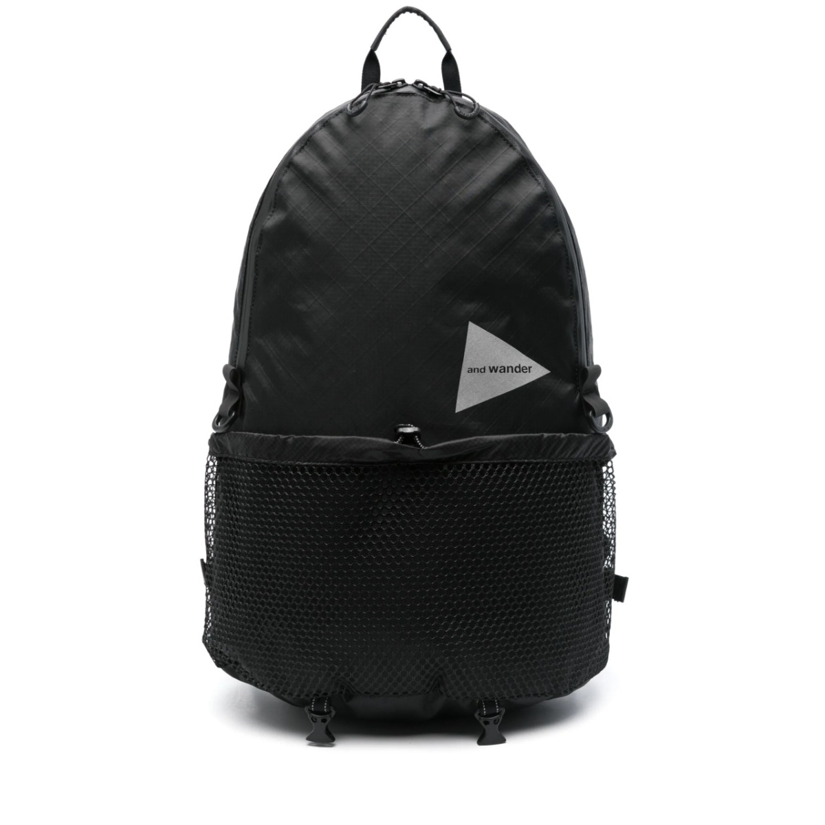 logo-print backpack