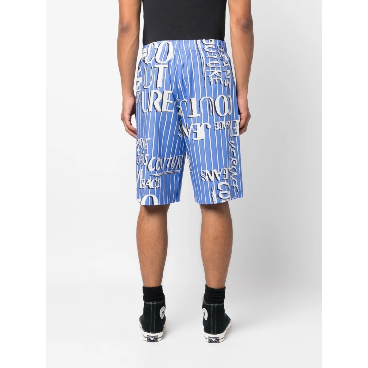 logo-print cotton shorts - Img 4