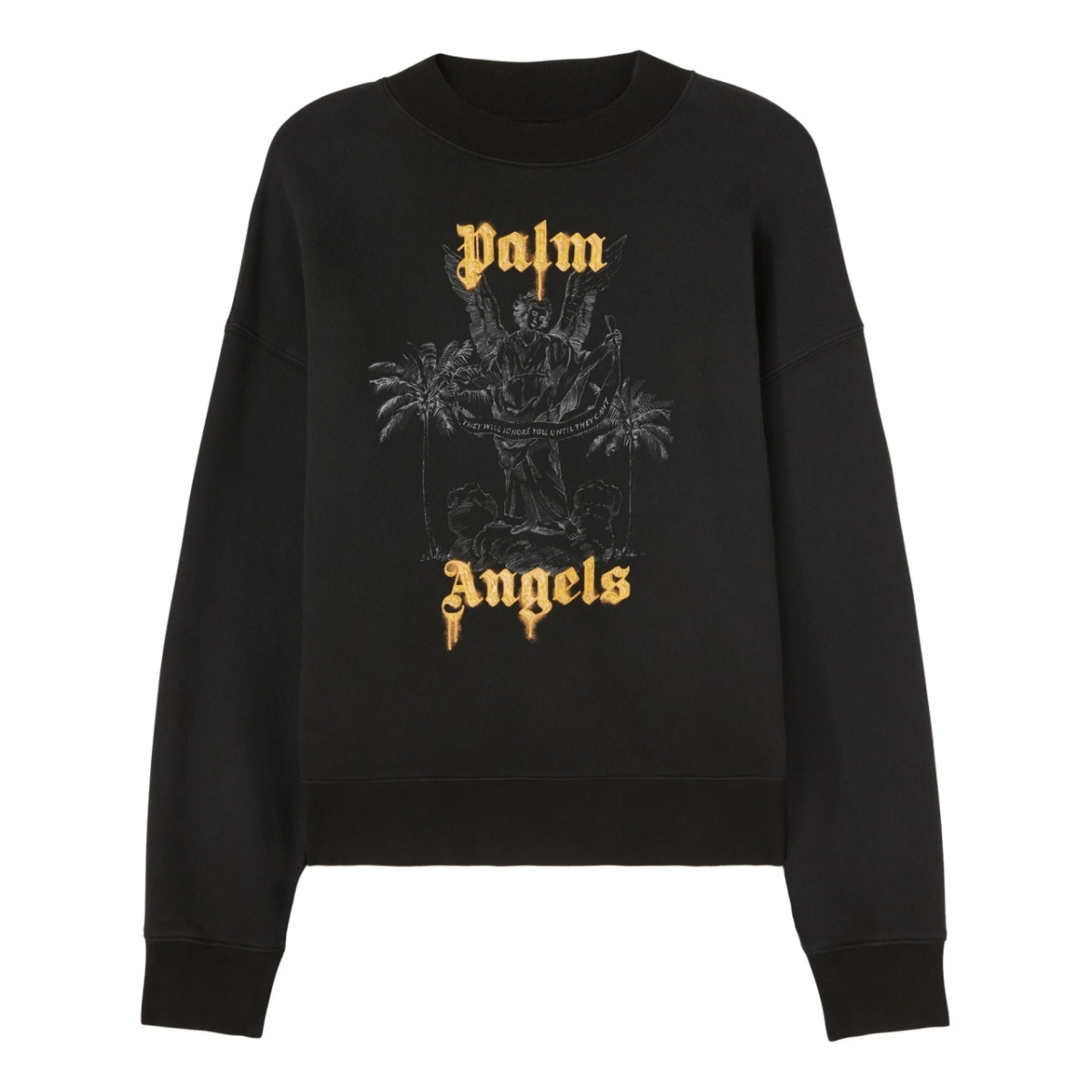 logo-print cotton sweatshirt