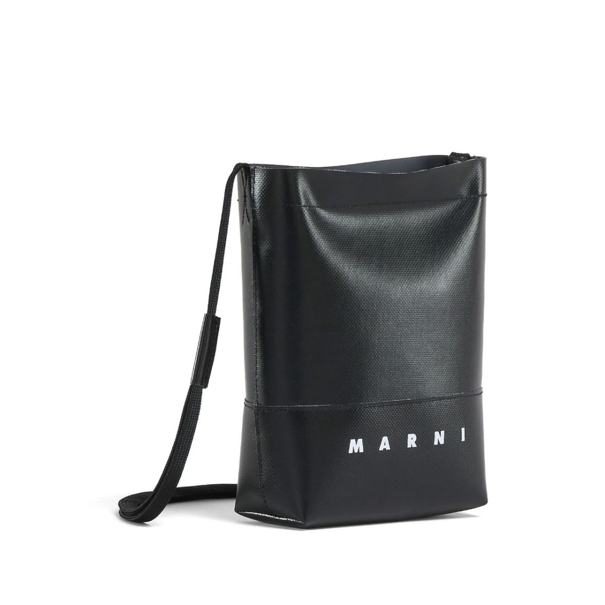 logo-print faux-leather crossbody bag - Img 4