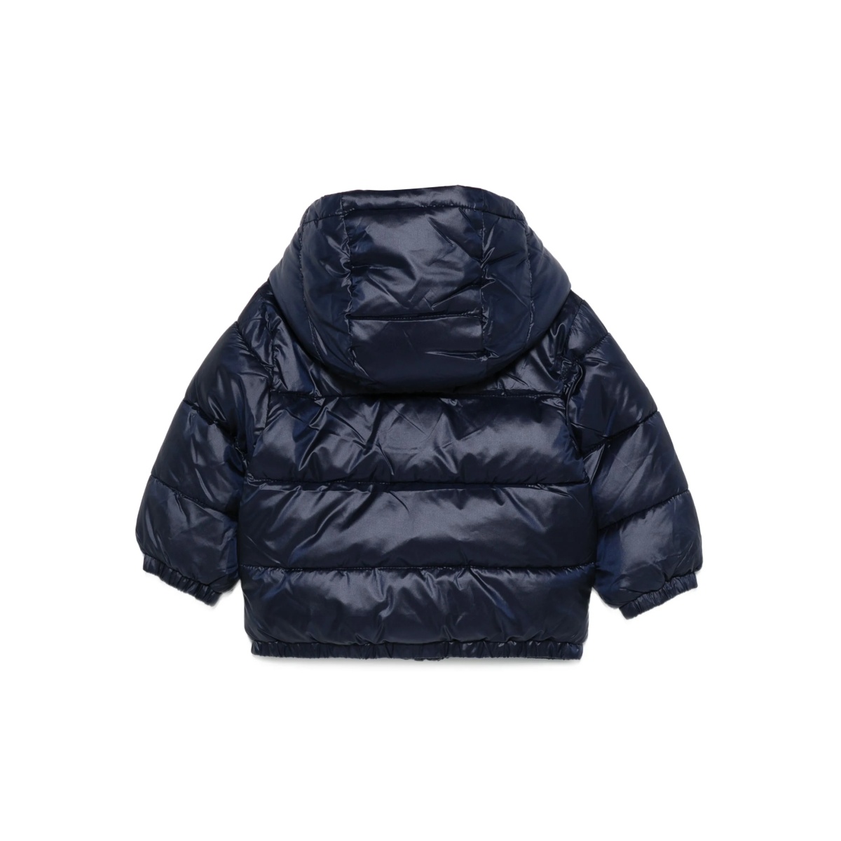logo-print padded jacket - Img 2
