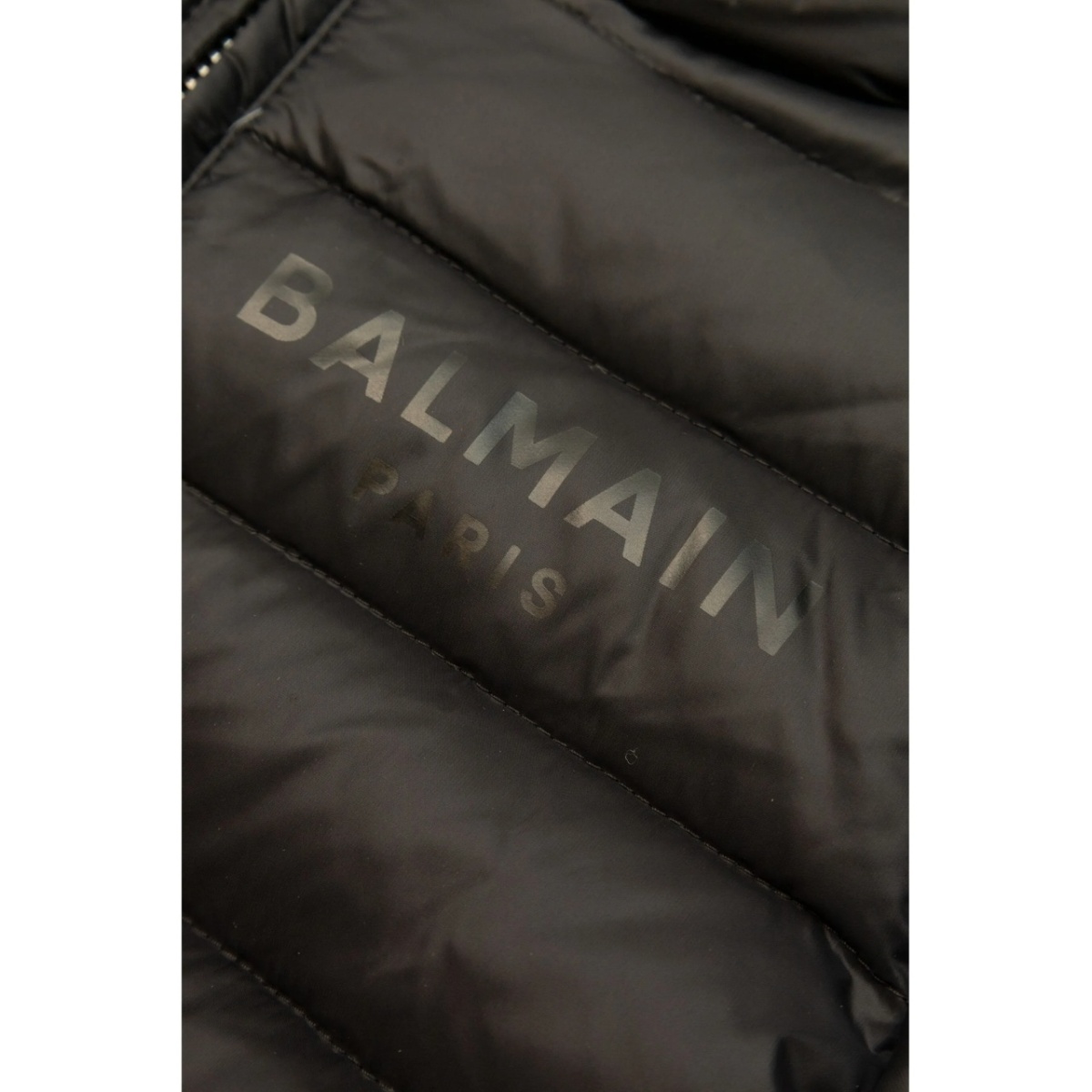logo-print padded jacket - Img 3