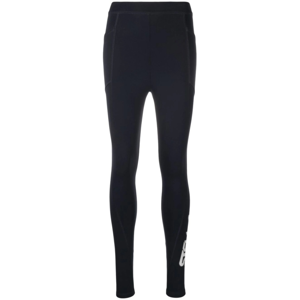 logo-print scuba leggings