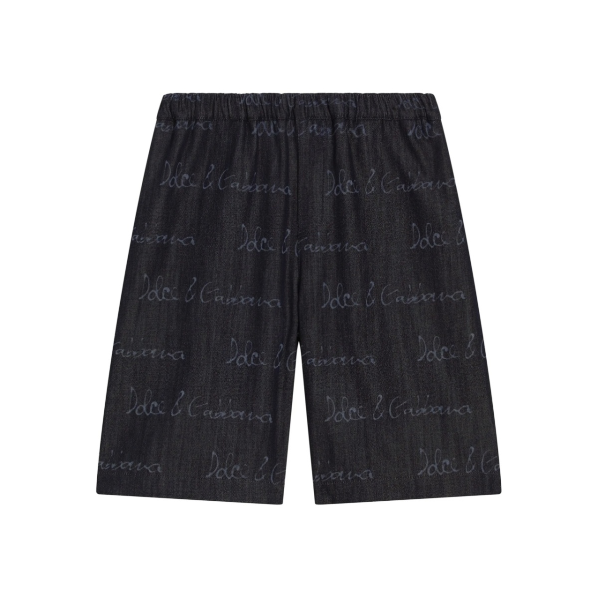 logo-print shorts