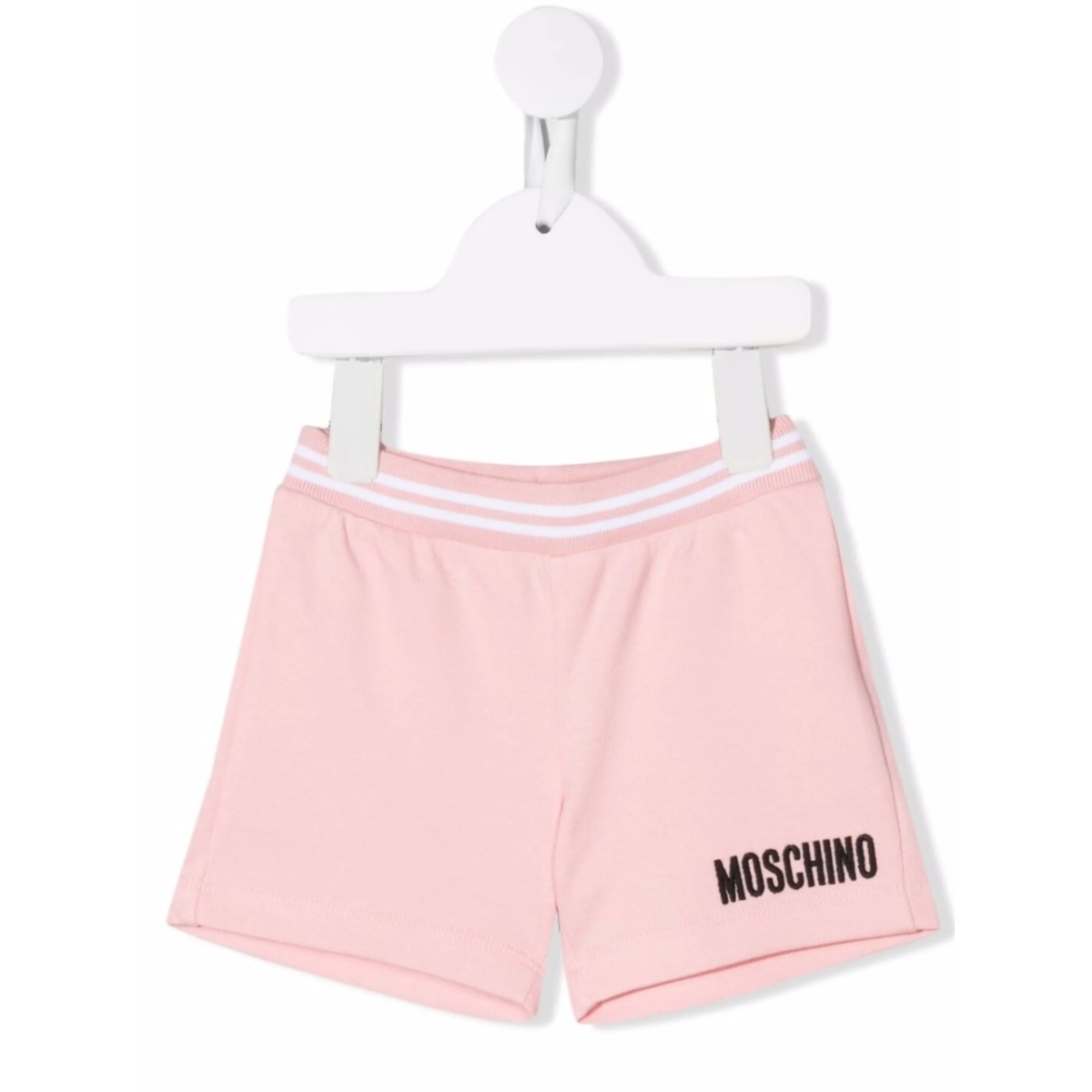 logo-print shorts