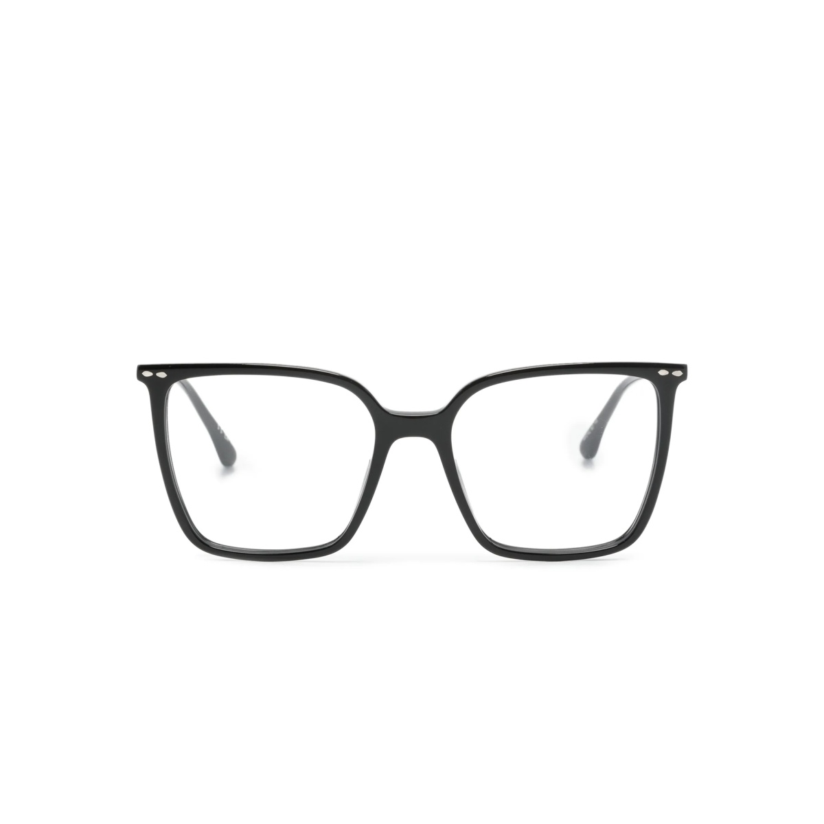 logo-print square-frame glasses