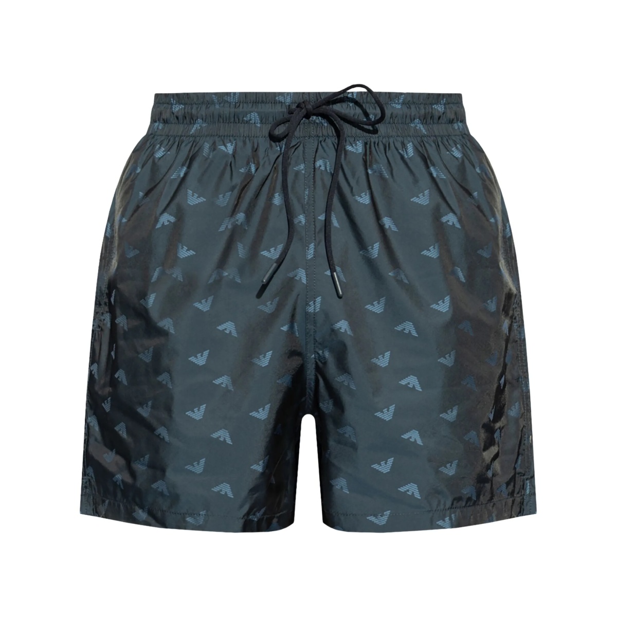 logo-print swim shorts