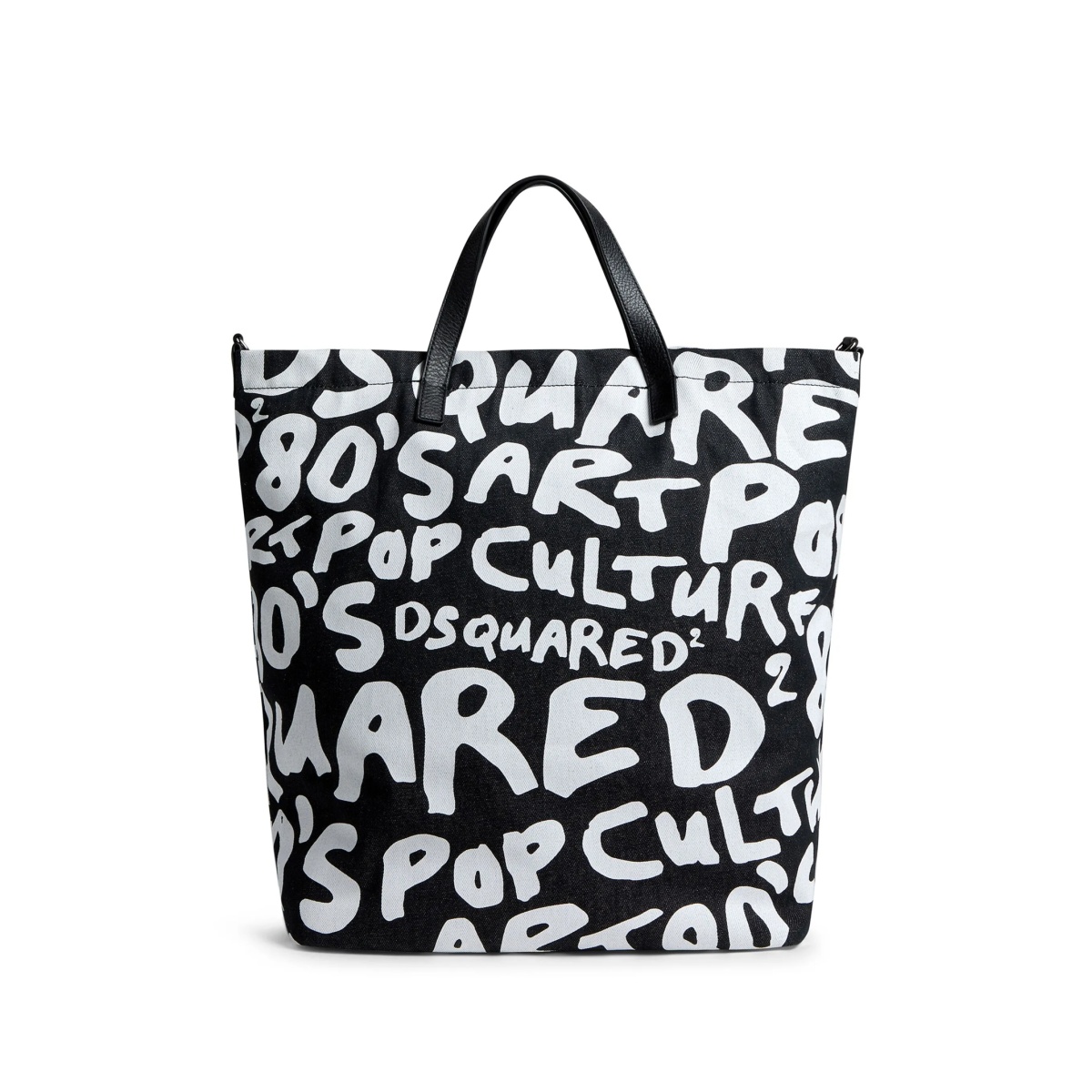 logo-print tote bag