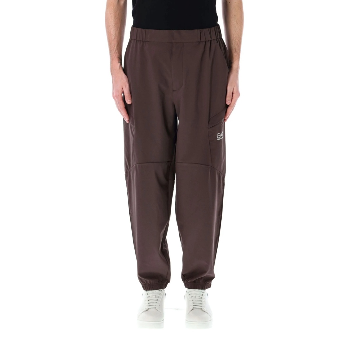 logo-print track pants