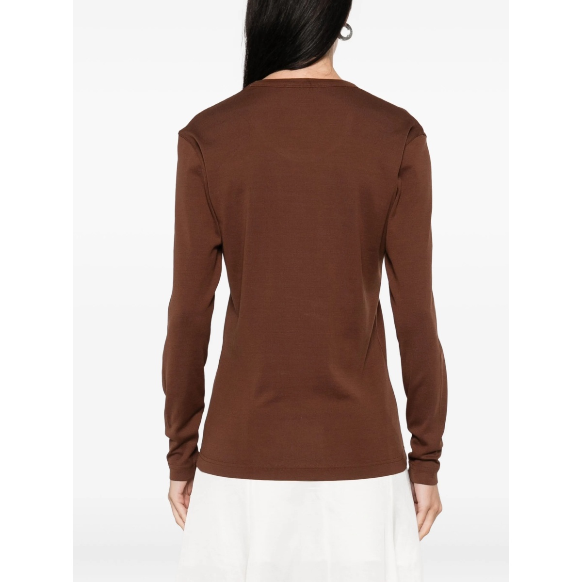 long-sleeve cotton T-shirt - Img 4