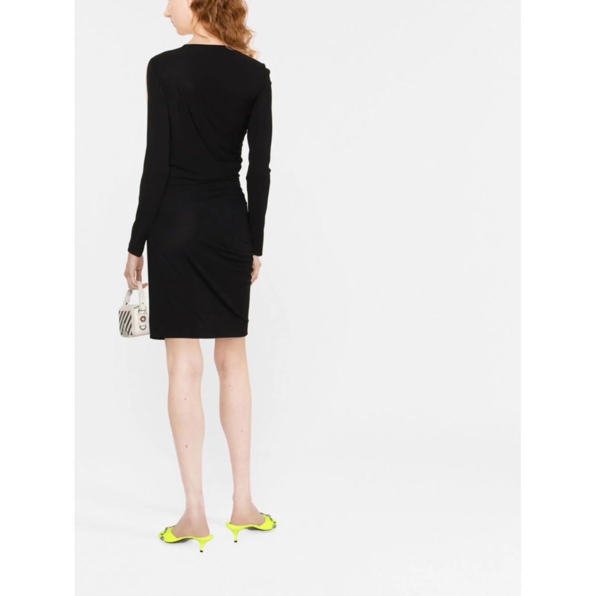 long-sleeved mini dress - Img 3