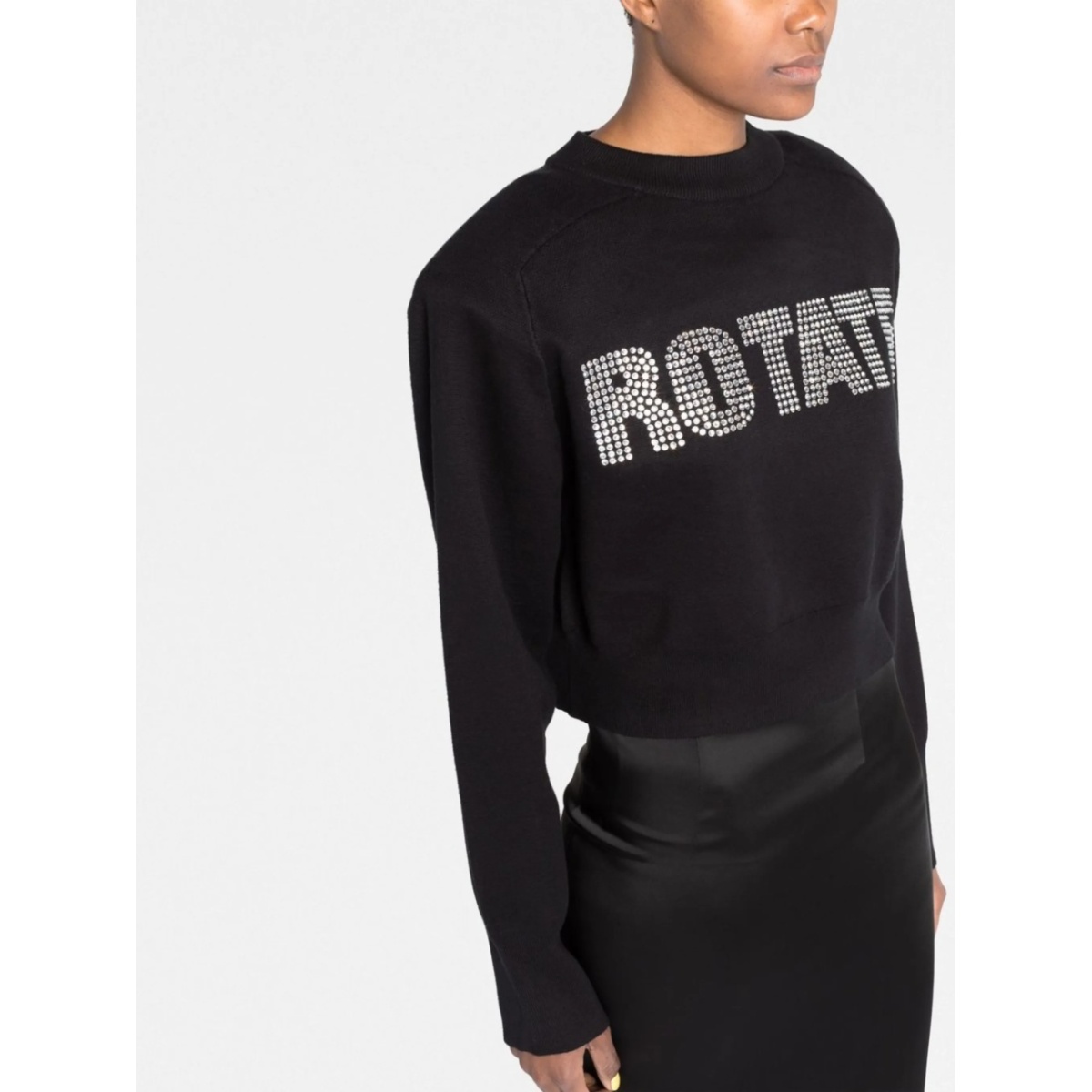 long sleeves cropped sweatshirt - Img 5