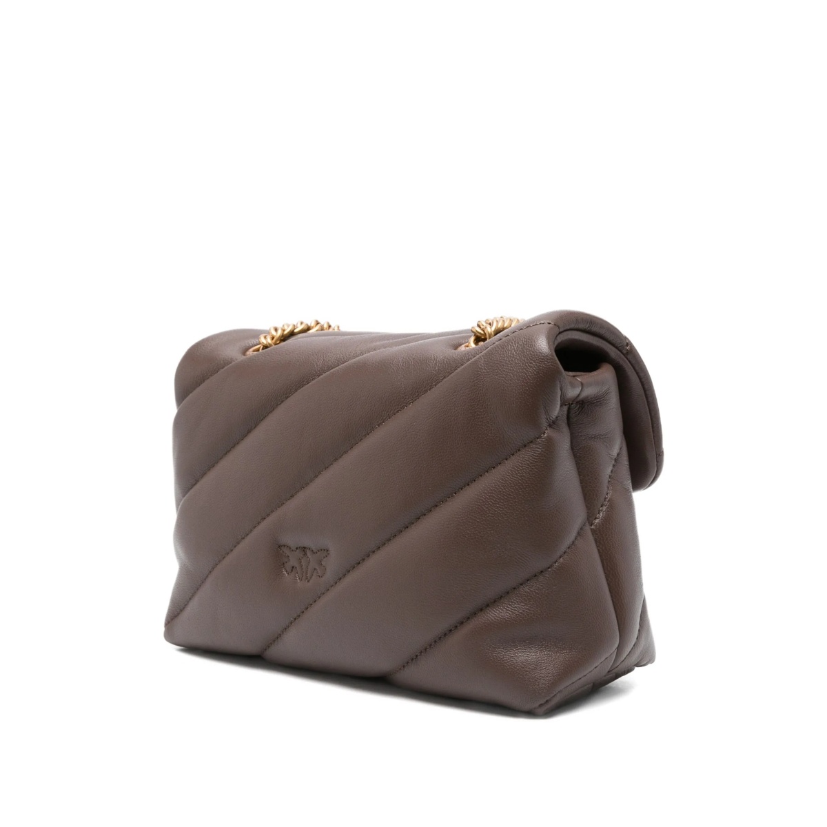Love quilted logo-plaque shoulder bag - Img 3