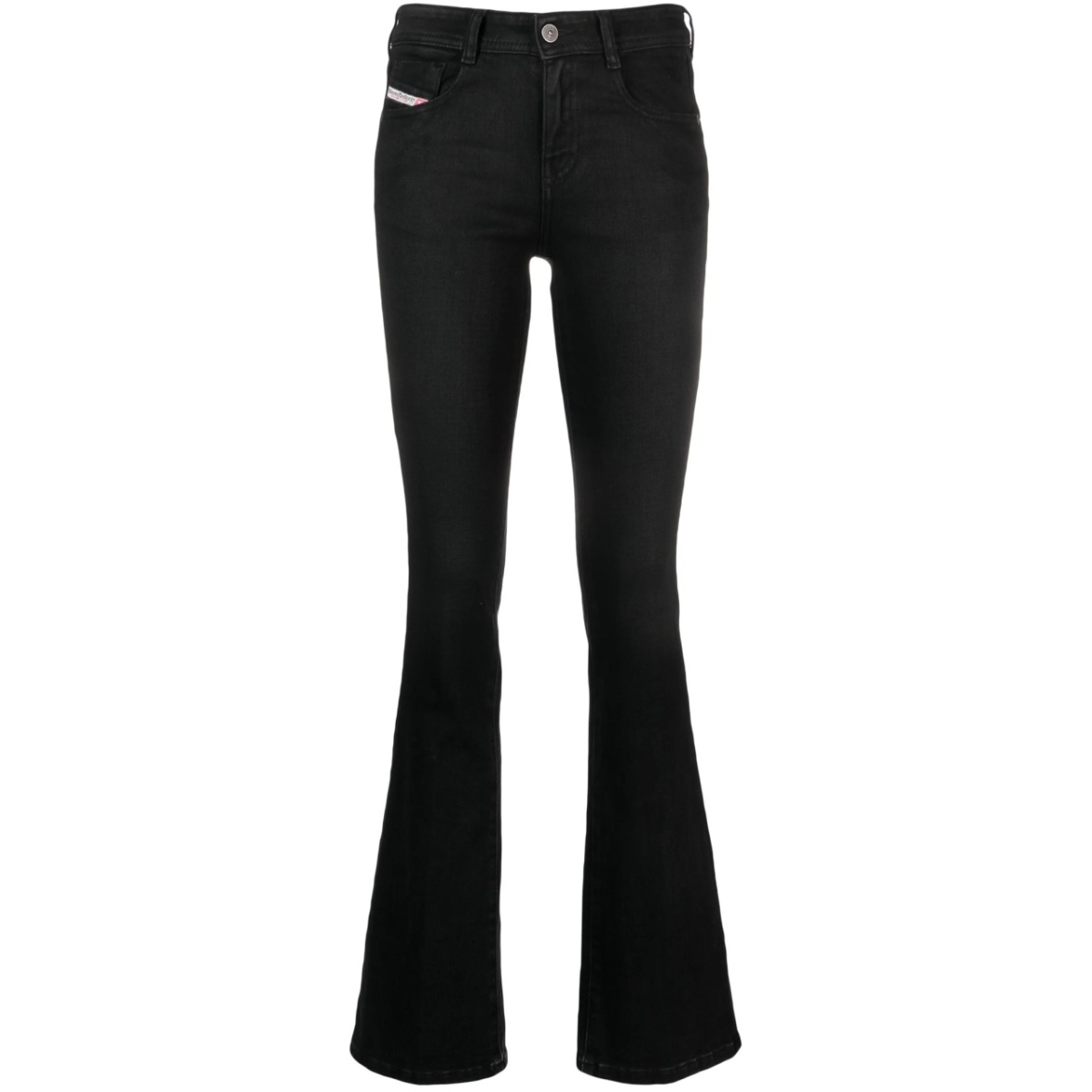 low-rise bootcut jeans