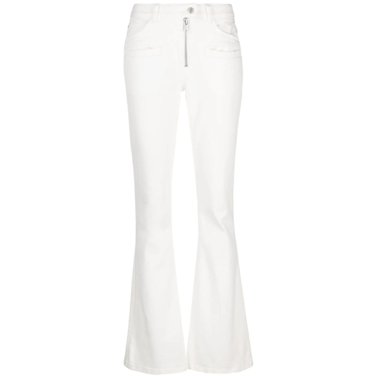 low-rise bootcut jeans
