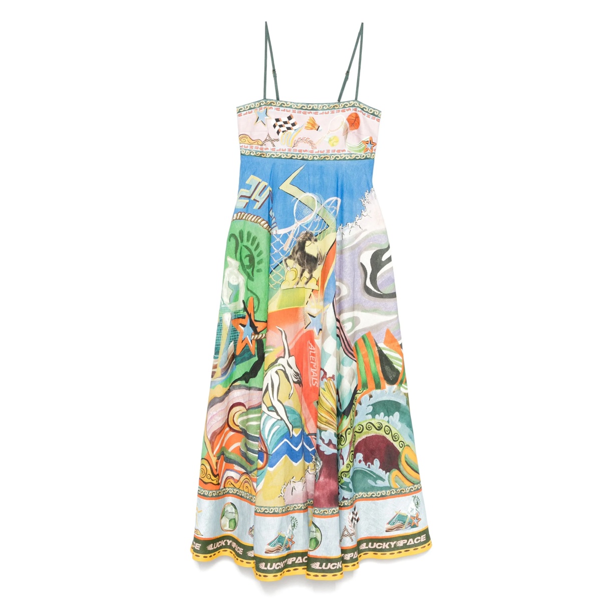 Lucky Pace midi dress