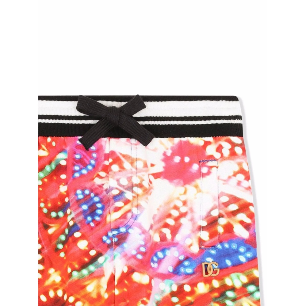 Luminarie print track trousers - Img 3