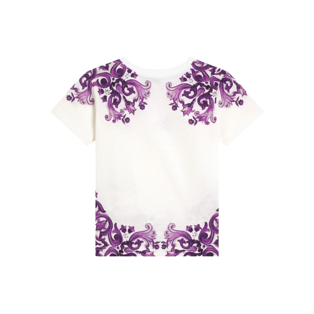 Majolica-print T-shirt - Img 2