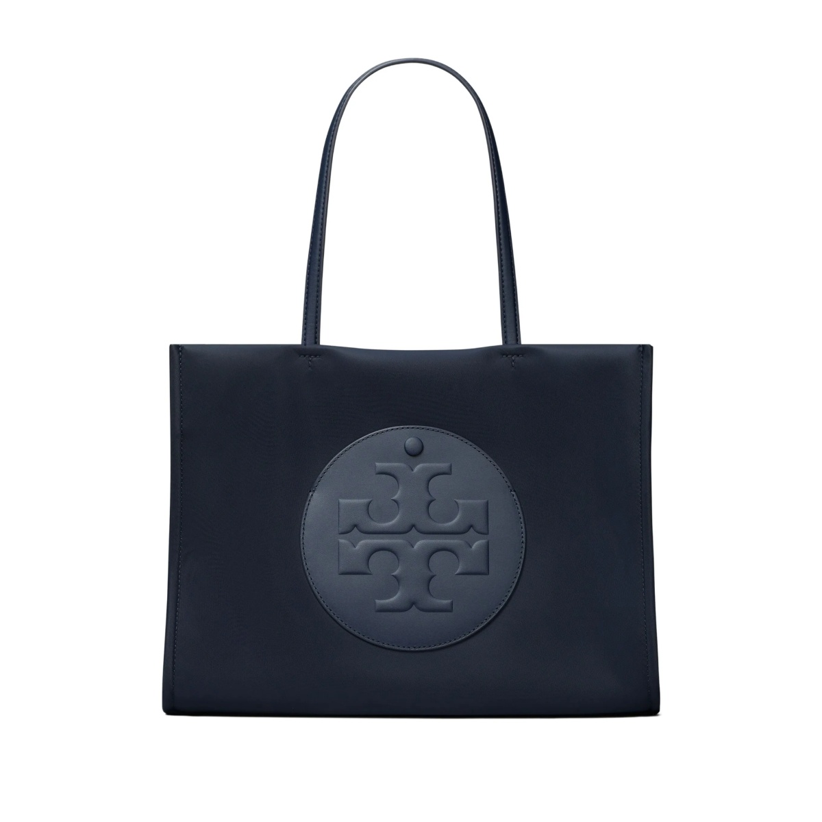 medium Ella logo-embossed tote bag