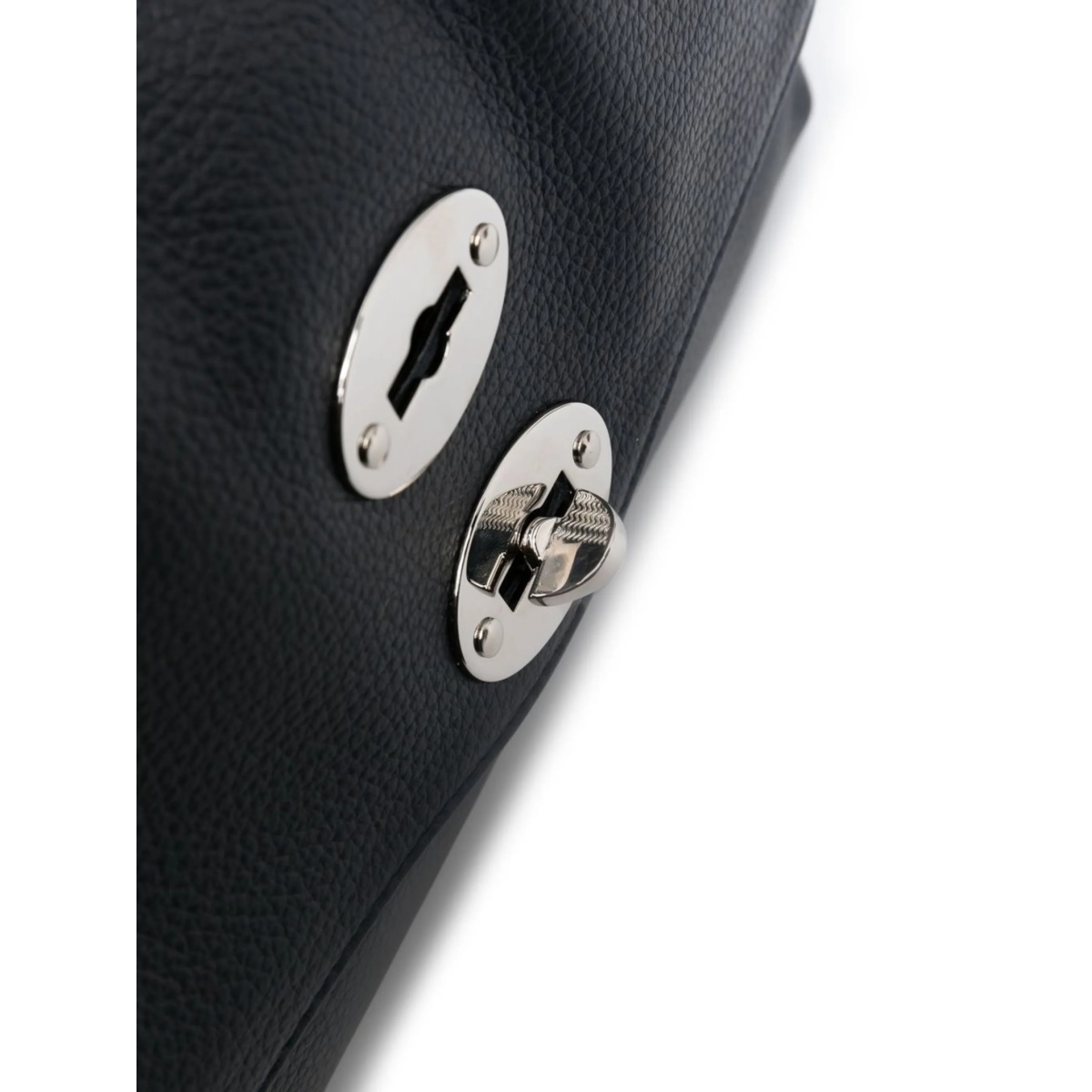 medium Postina pebbled-leather tote bag - Img 4