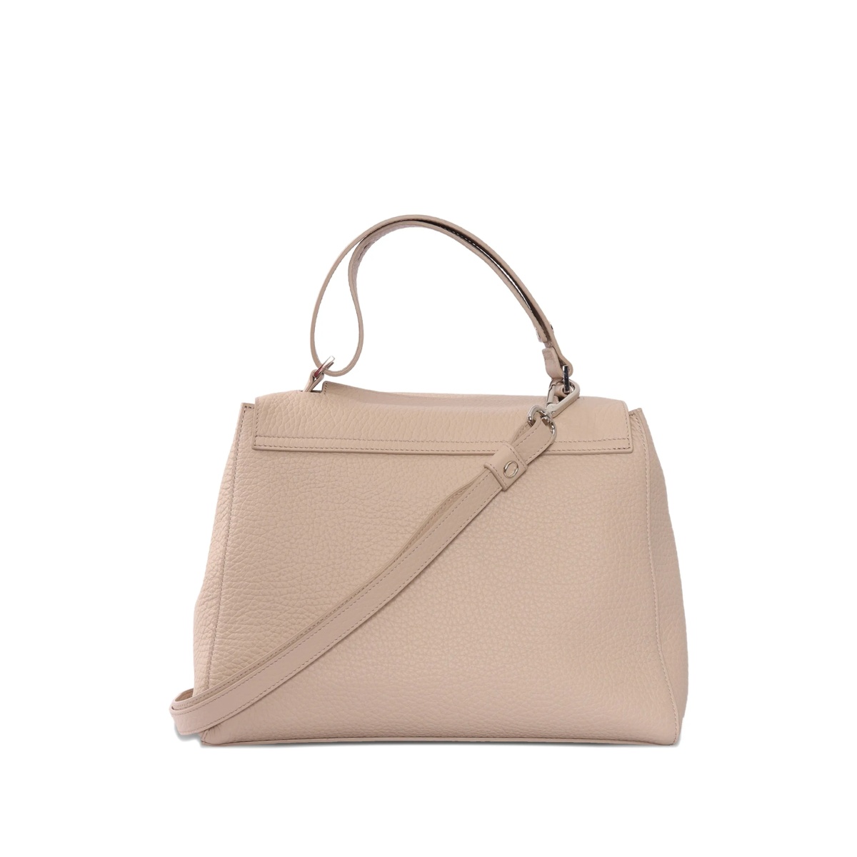 medium Sveva Soft top-handle leather tote bag - Img 3