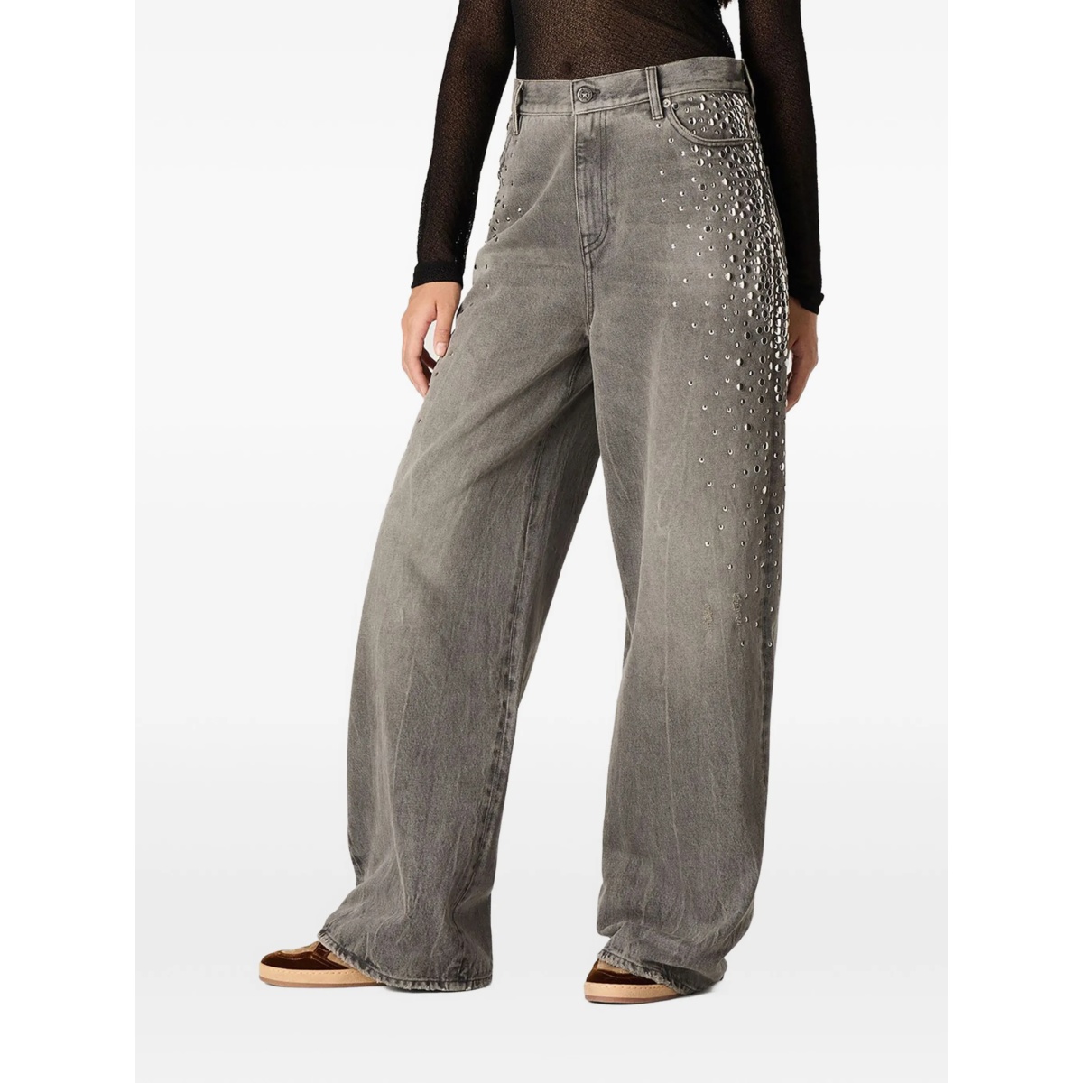 Melody stud degraded jeans - Img 2