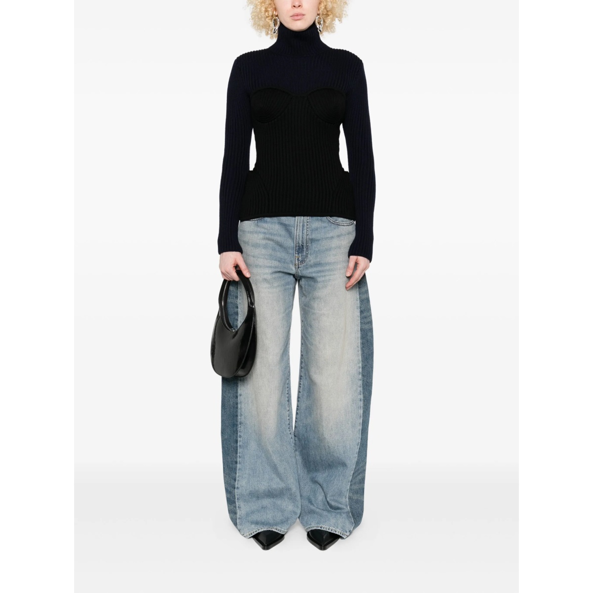 merino wool-blend top - Img 2
