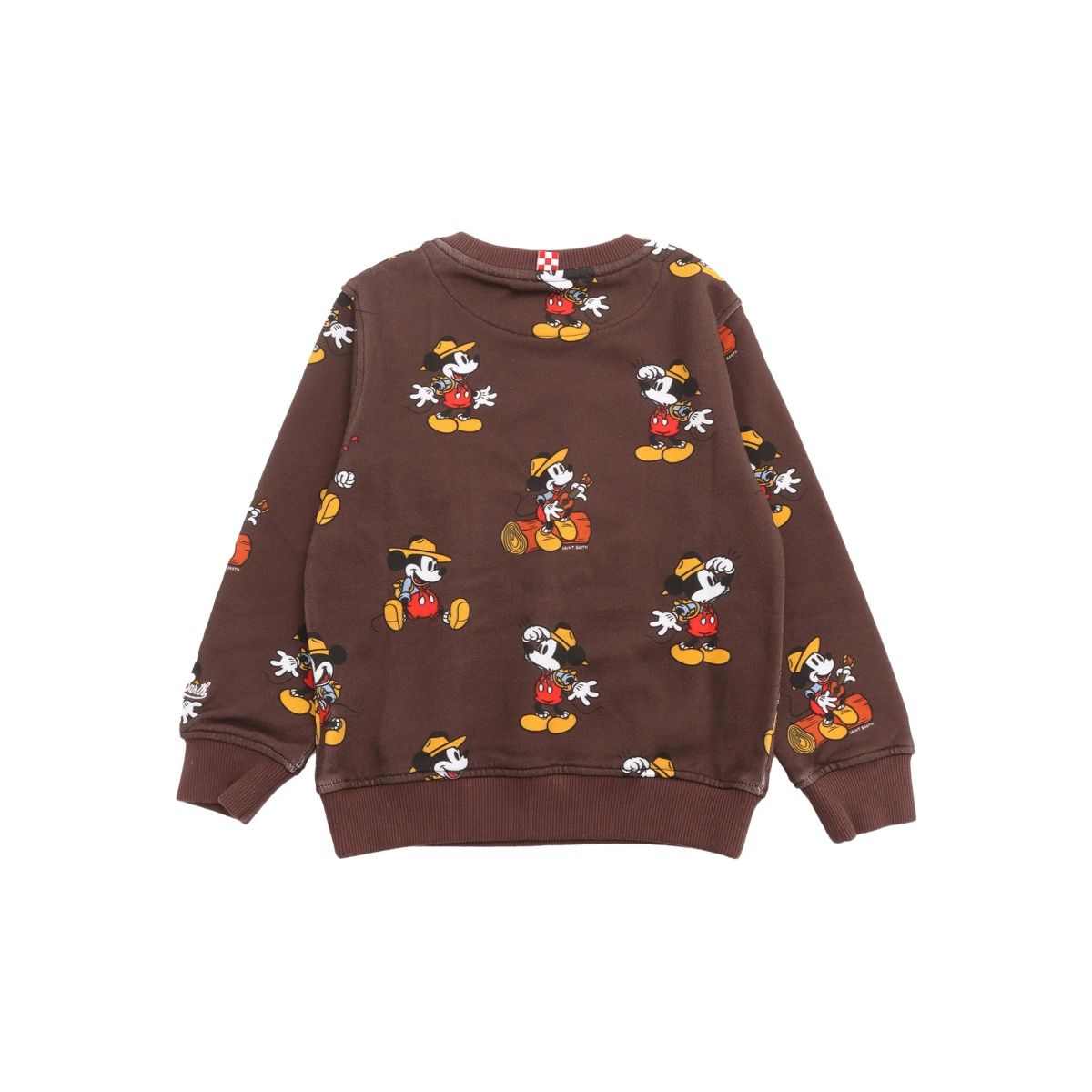 Mickey Mouse print cotton sweatshirt - Img 2