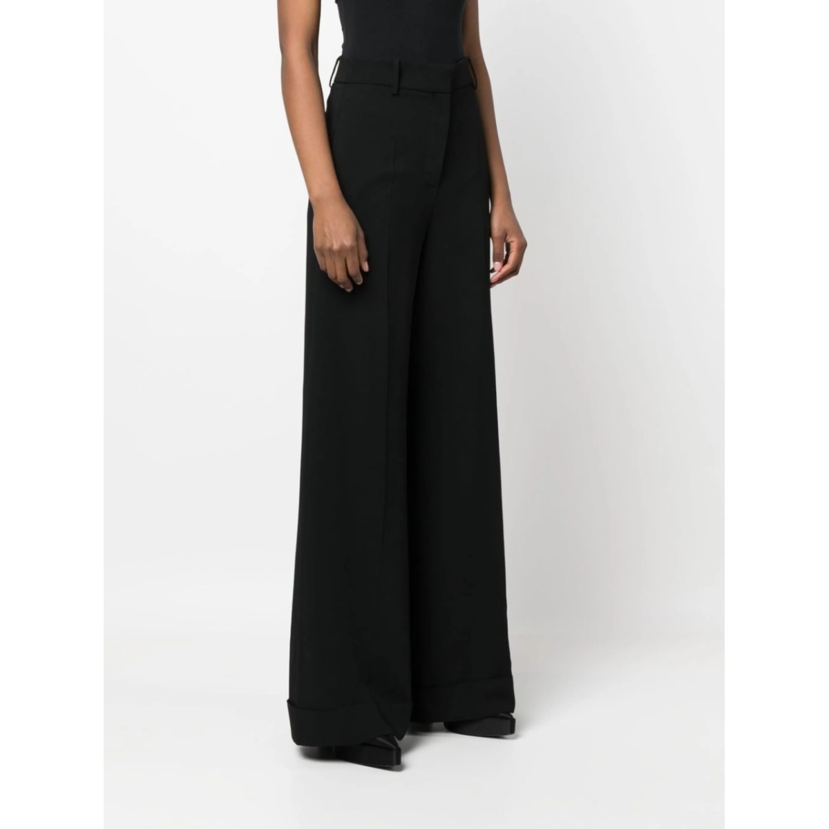mid-rise palazzo pant - Img 3