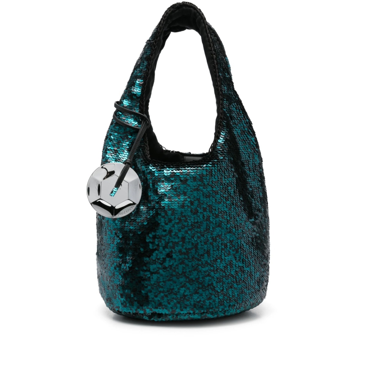 mini sequinned tote bag