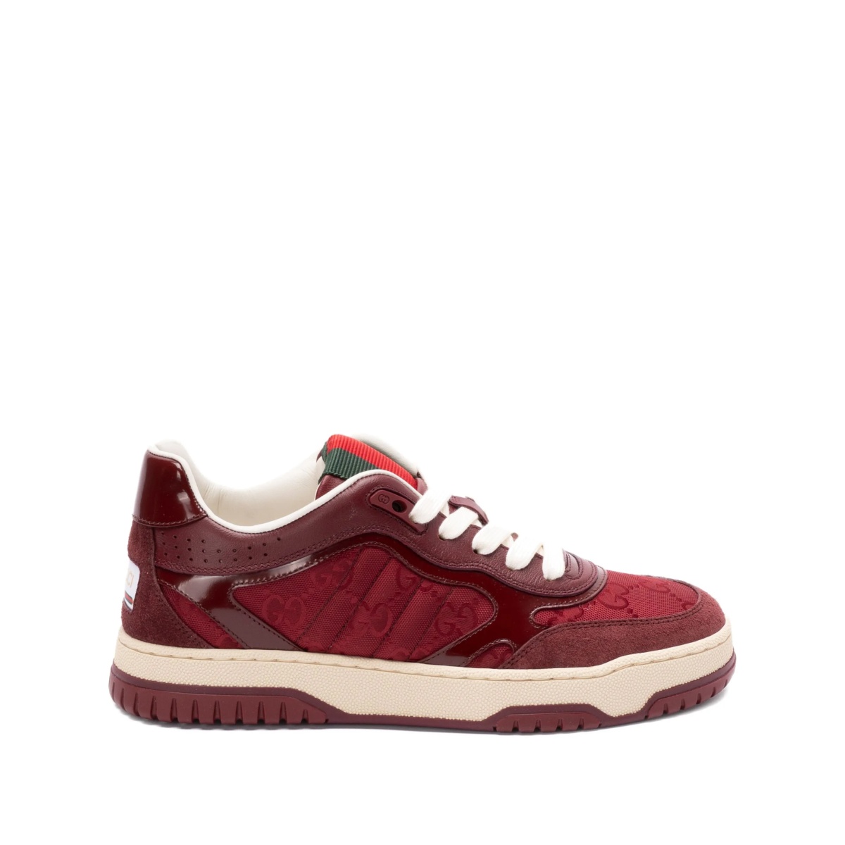 monogram-embossed sneakers