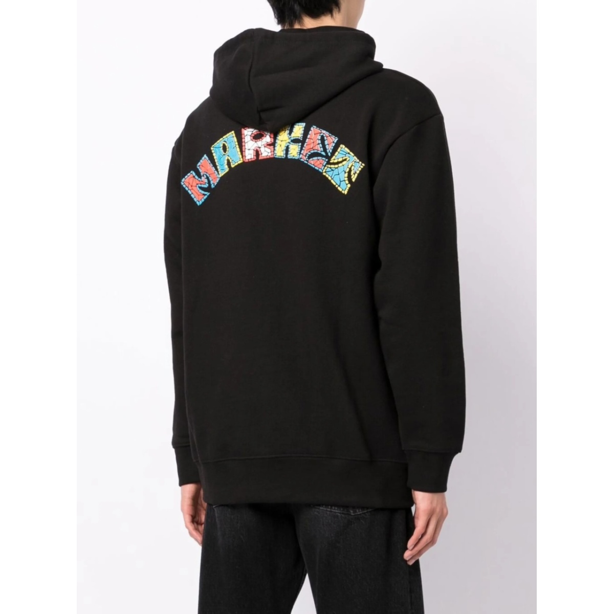 Mosaic graphic-print hoodie - Img 4