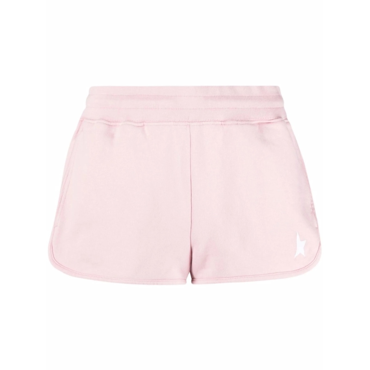 motif-print track shorts