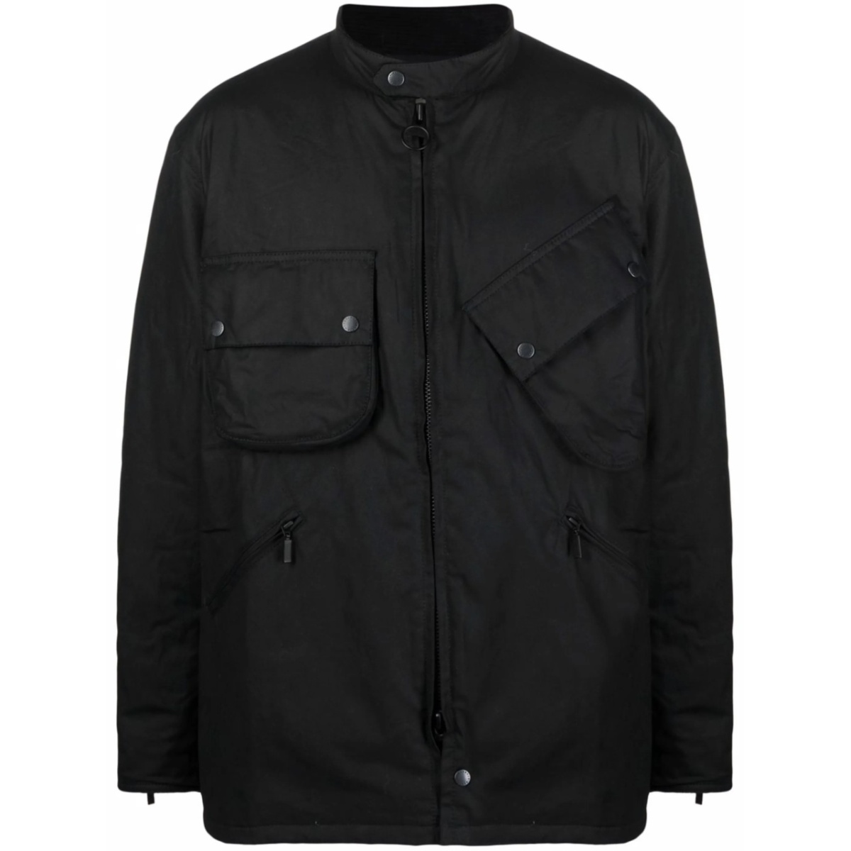 multi-pocket zip-up jacket