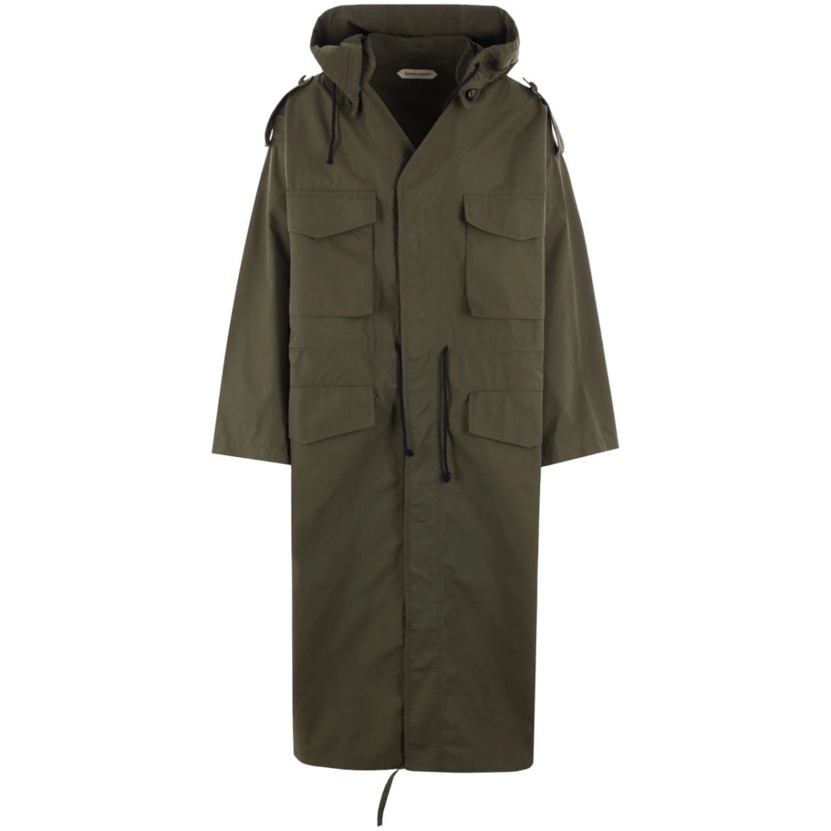 multiple pockets coat