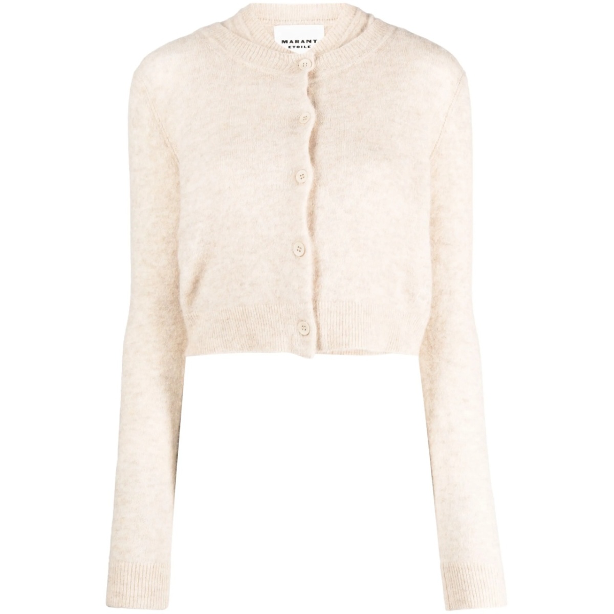 Nita button-up cropped cardigan