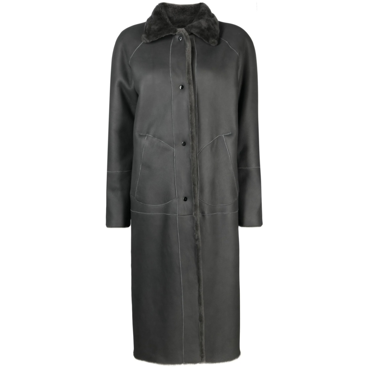 Noble button-up coat