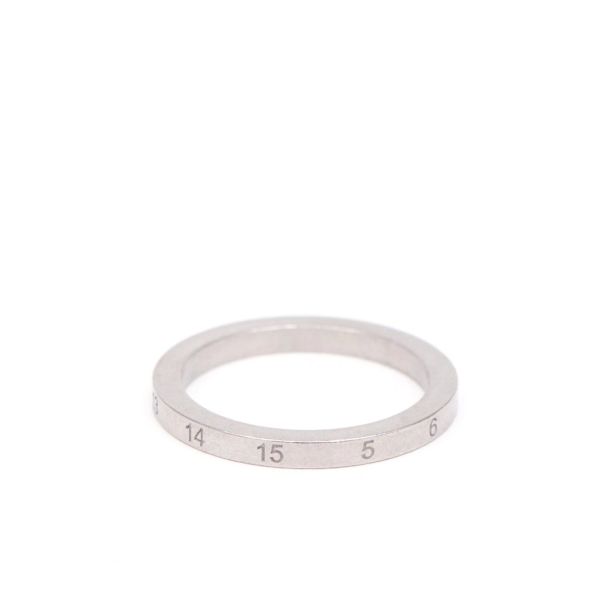 Numerical engraved ring