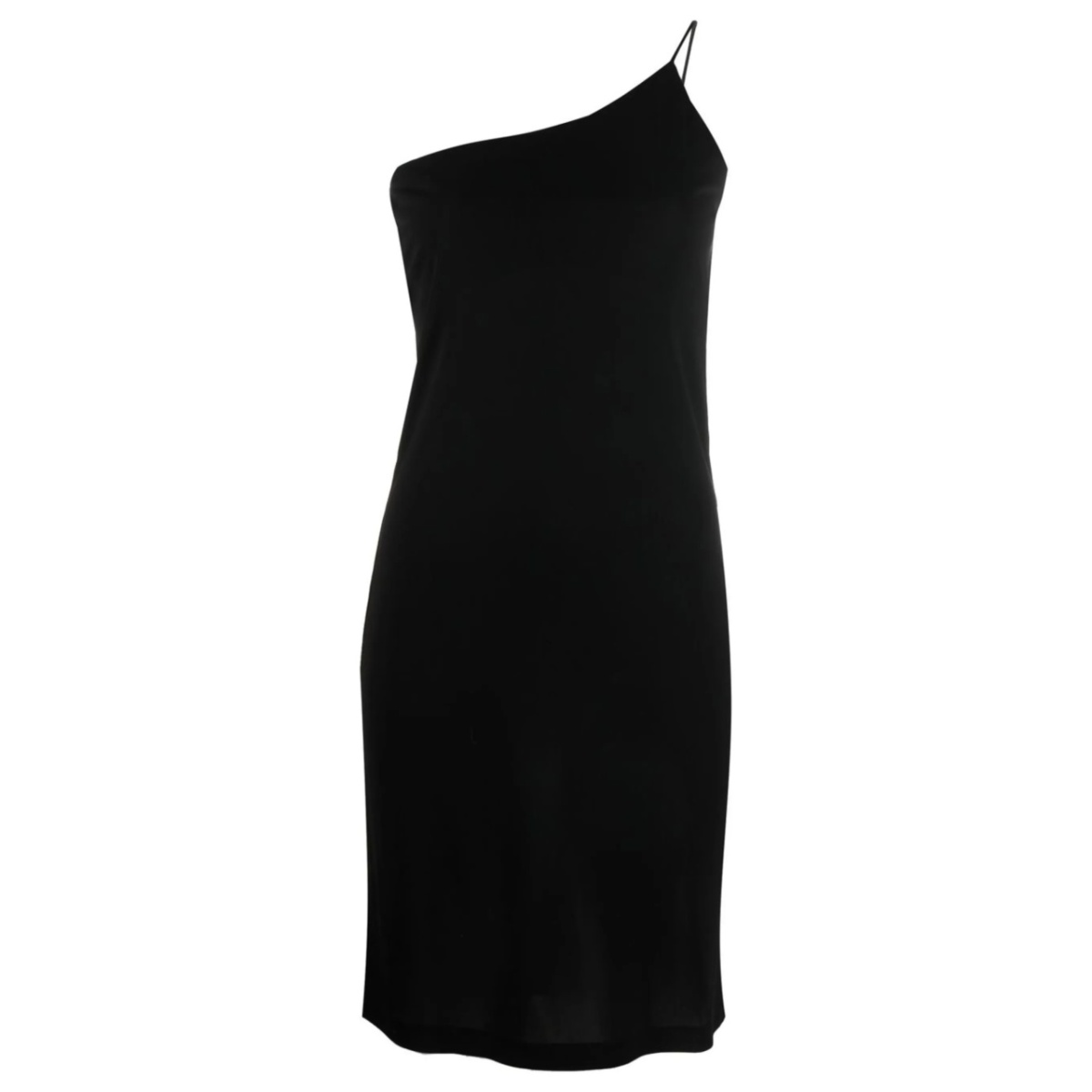 off-shoulder knee-length dress