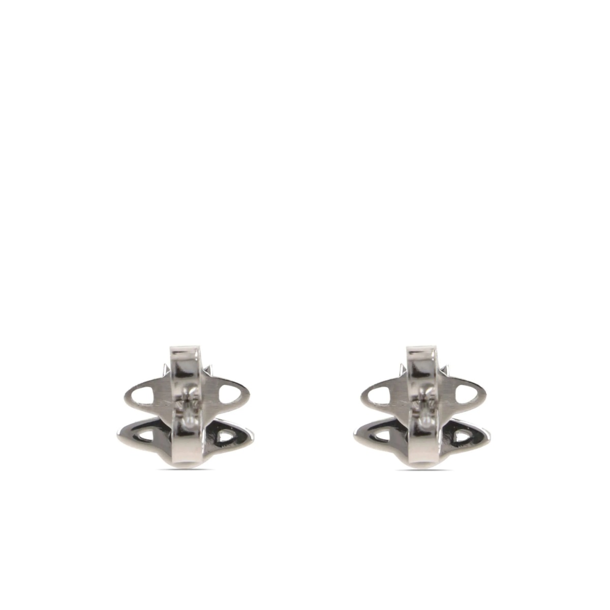 Orb-logo plaque earrings - Img 2