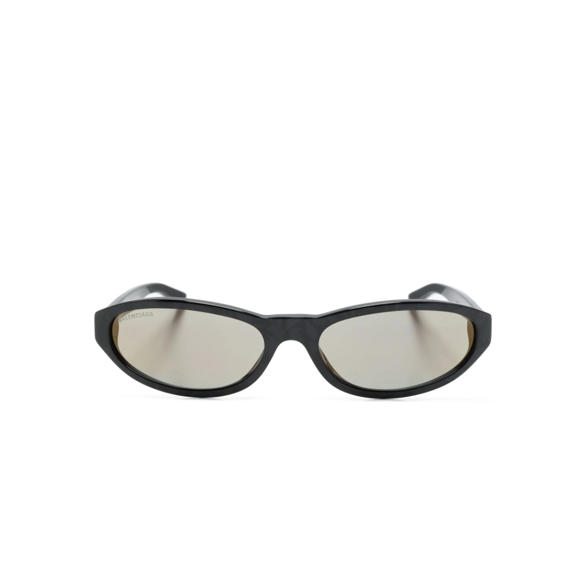 oval-frame sunglasses