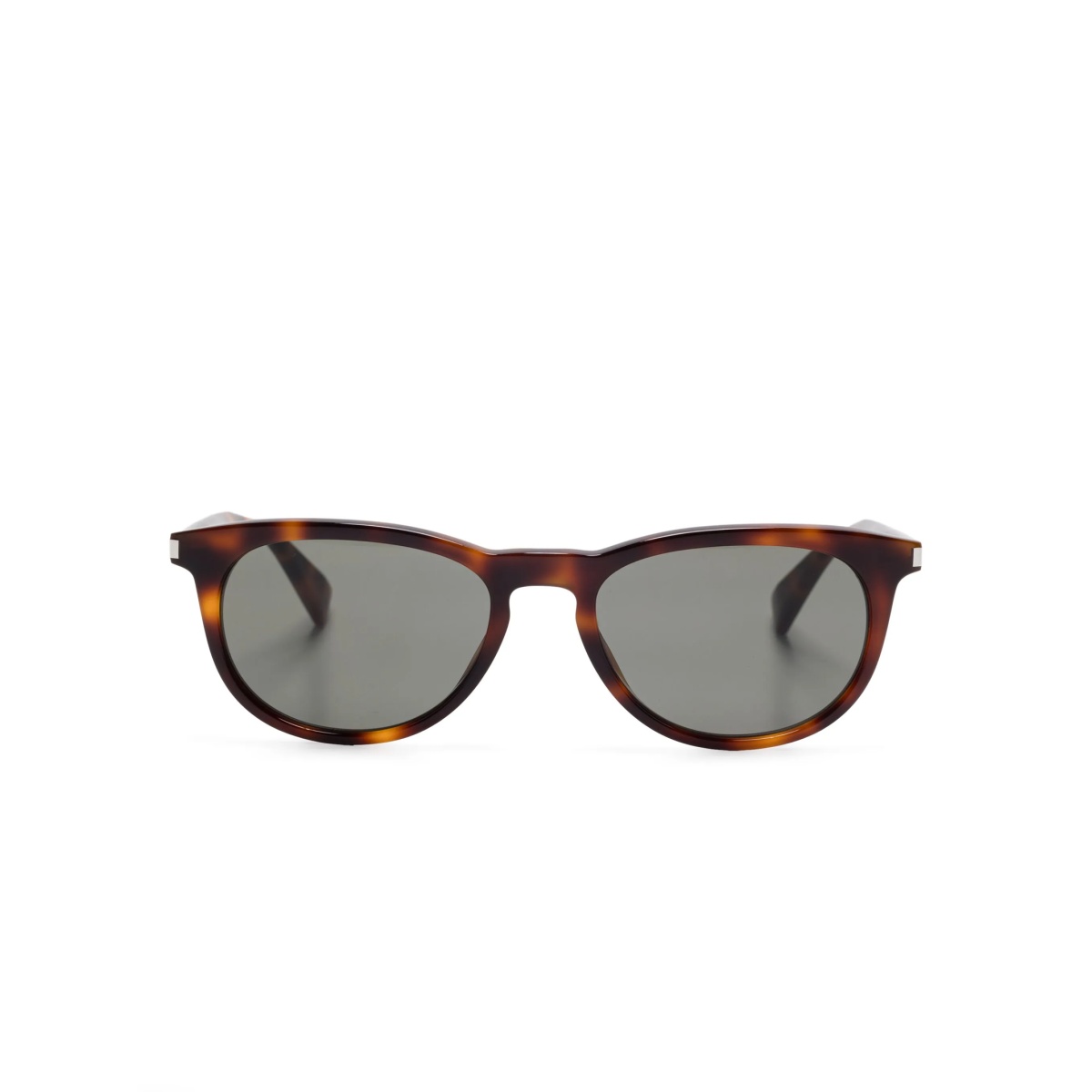 oval-frame sunglasses