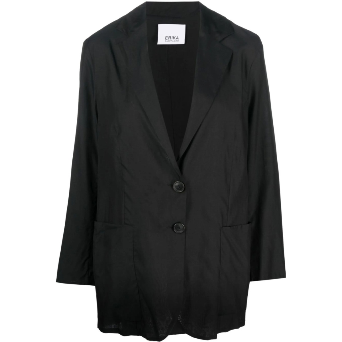 oversized single-breasted blazer