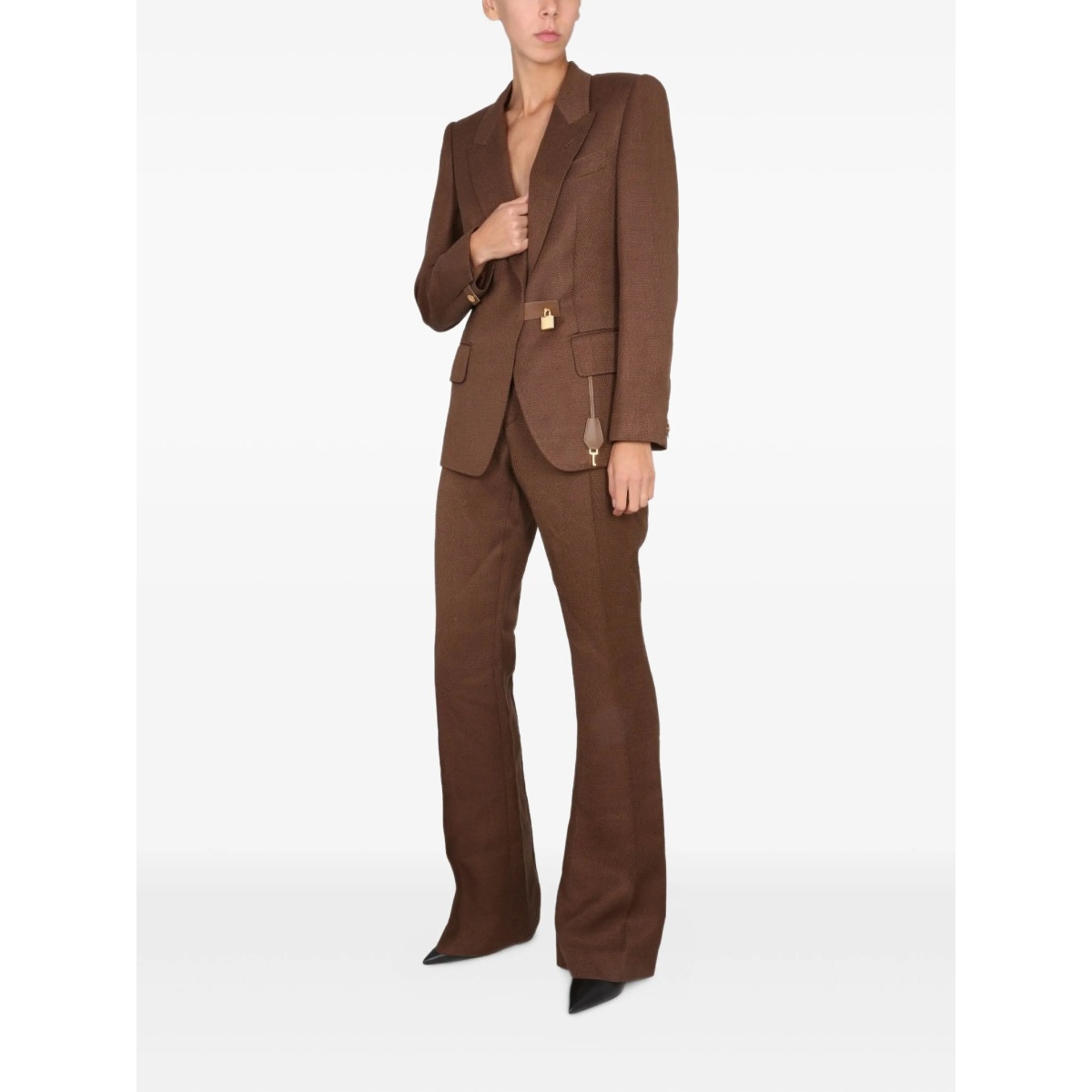 padlock-detail blazer - Img 2