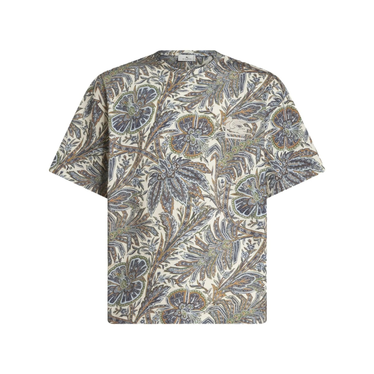 paisley-print cotton T-shirt