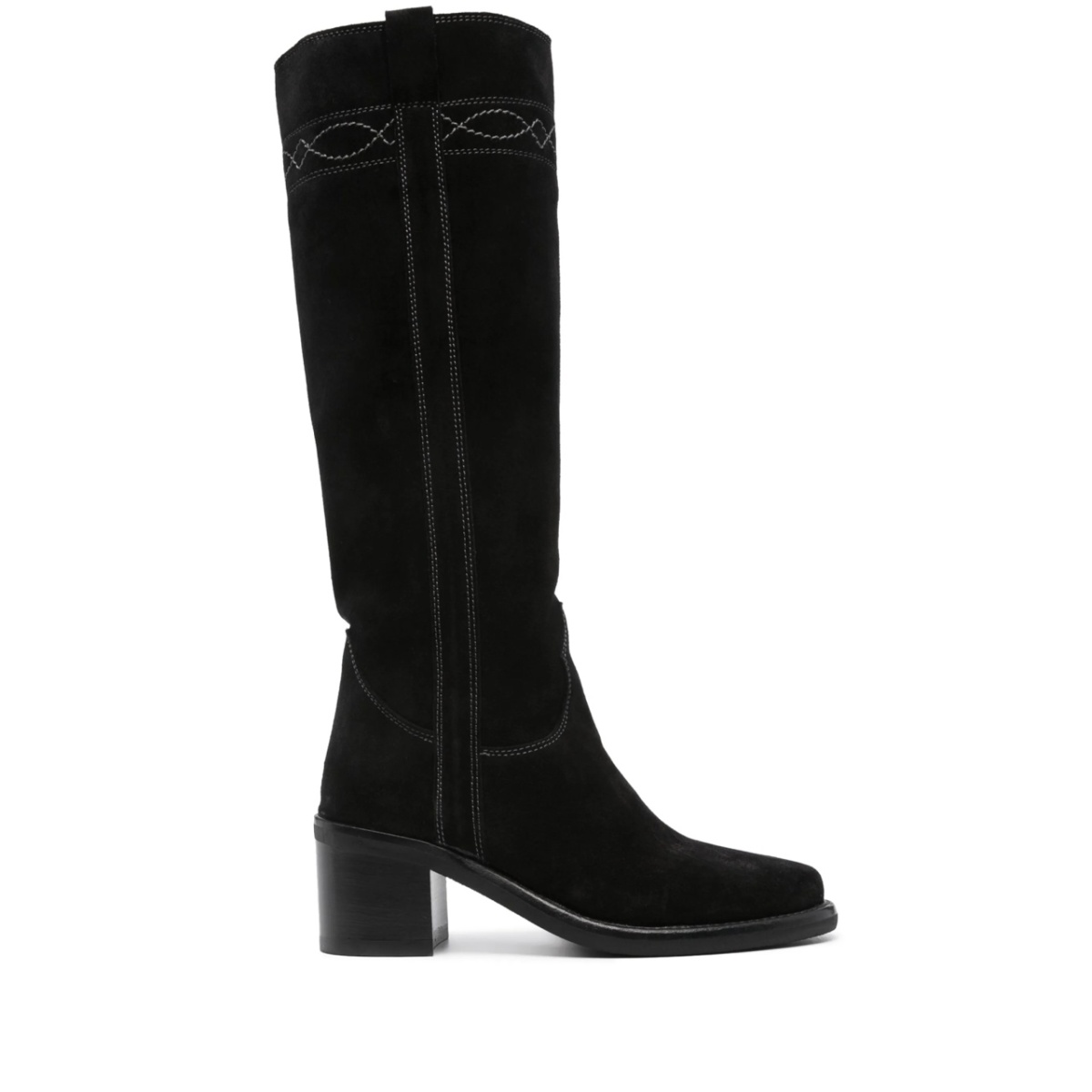 Pam 65mm suede boots