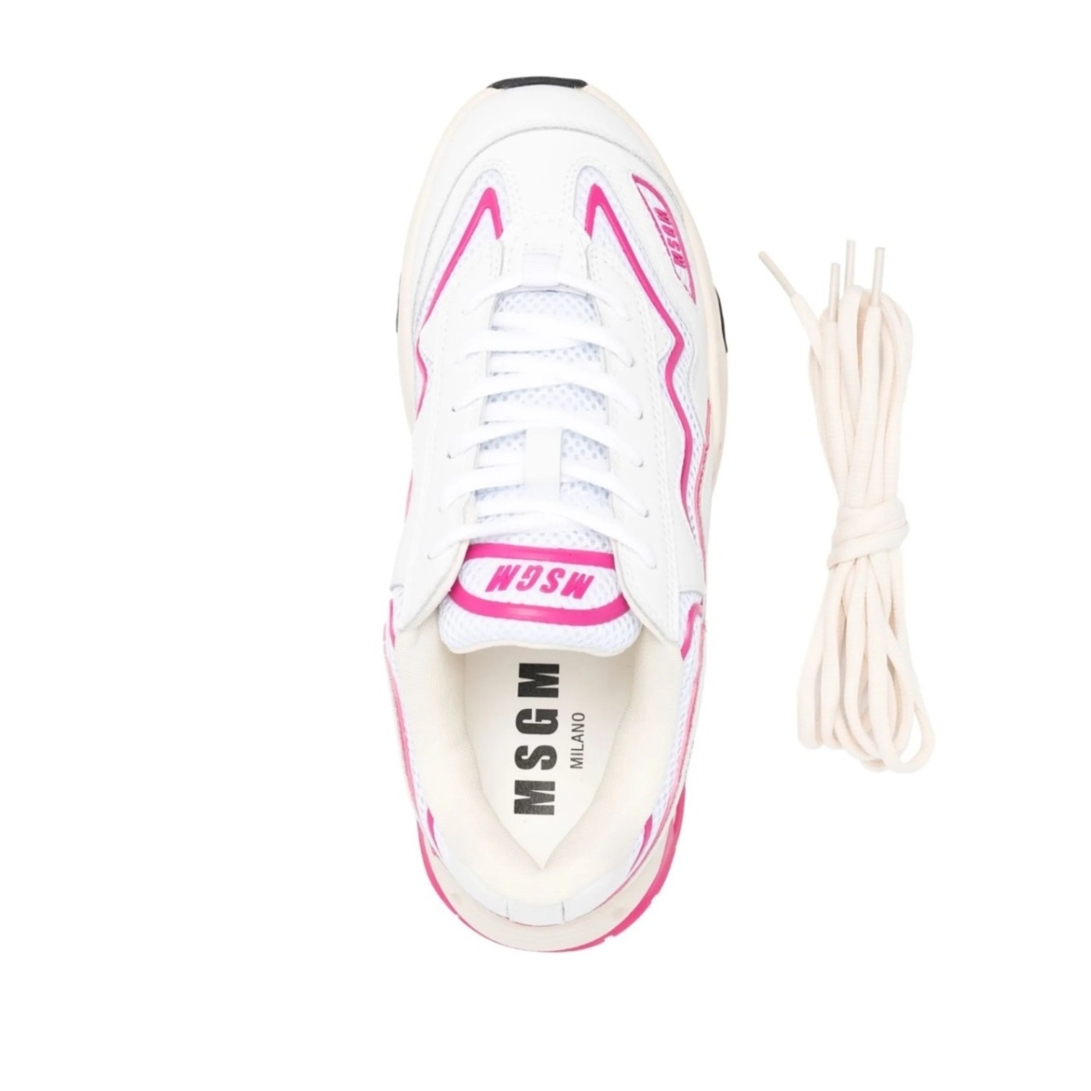 panelled low-top sneakers - Img 4