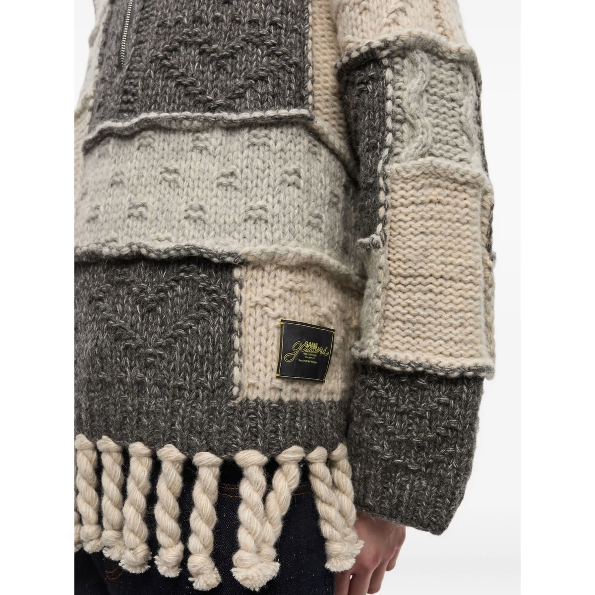 panelled sweater - Img 5
