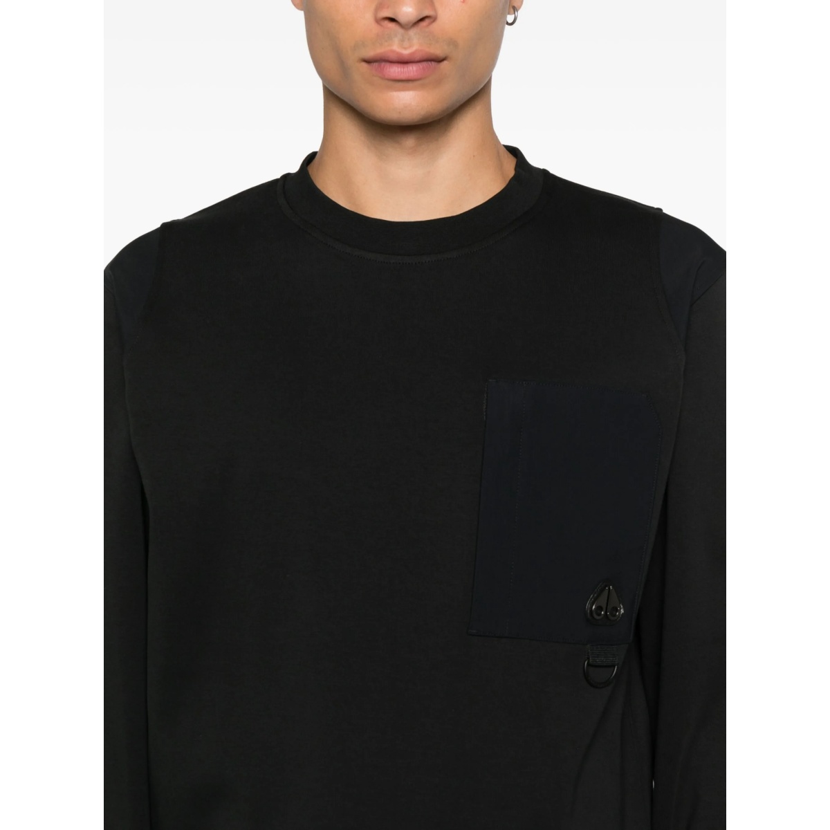 patch-pocket sweatshirt - Img 5
