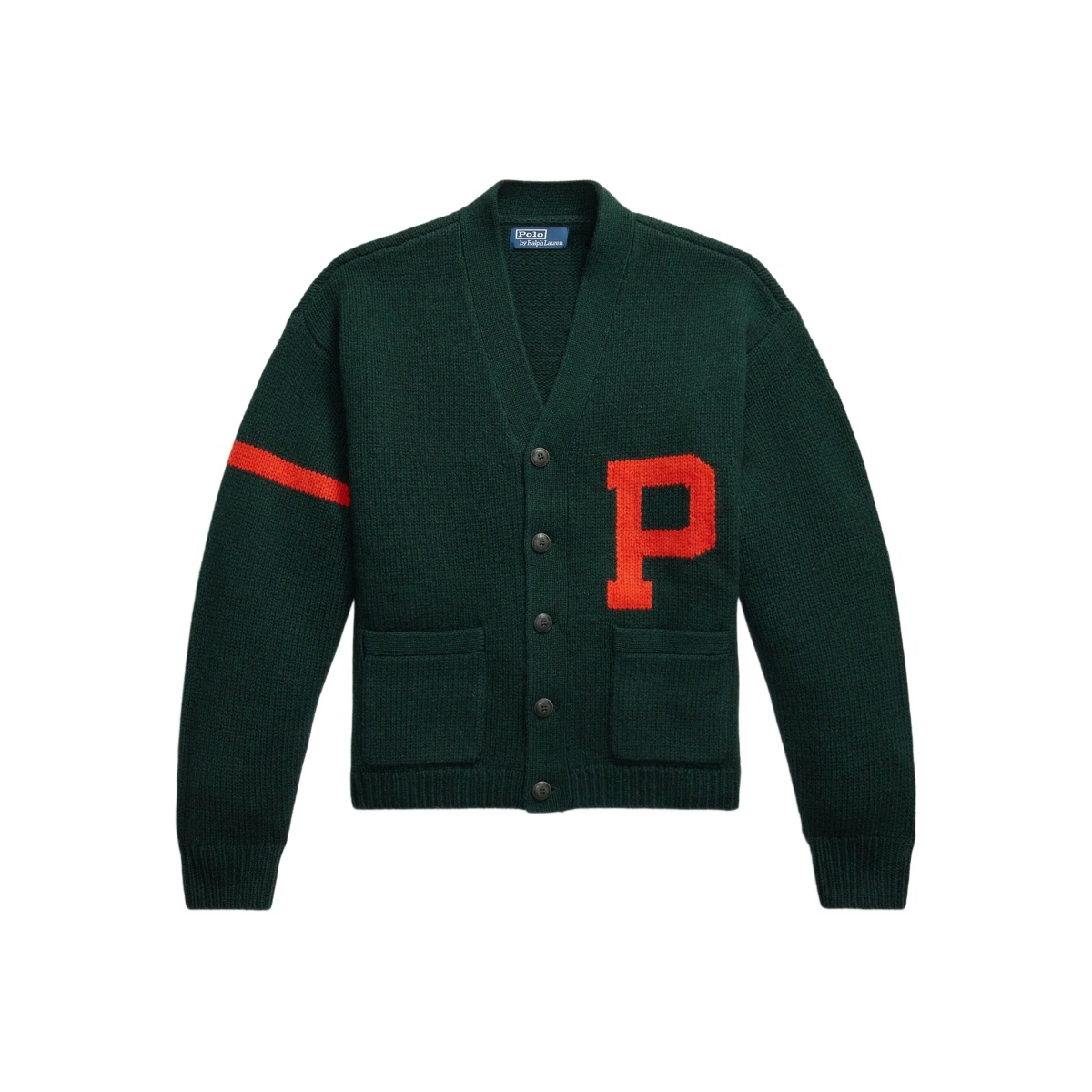 patch-pockets cardigan